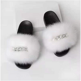 Fox Fur Slippers - B.O.S.S. Collection