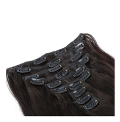 Straight Natural Black Extensions - B.O.S.S. Collection