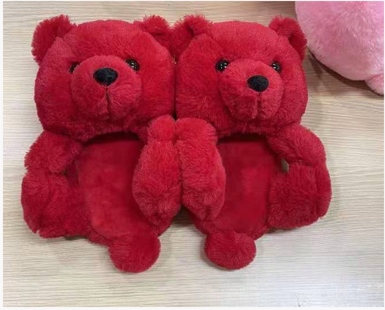 Teddy Bear House Slippers - B.O.S.S. Collection