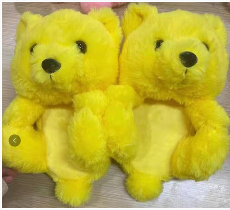 Teddy Bear House Slippers - B.O.S.S. Collection