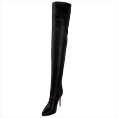 Over The Knee Heeled Boots - B.O.S.S. Collection