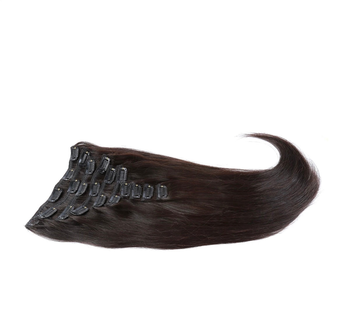 Straight Natural Black Extensions - B.O.S.S. Collection