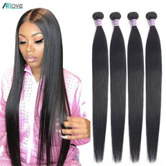 Bundles Bone Straight Human Hai 30 inch - B.O.S.S. Collection